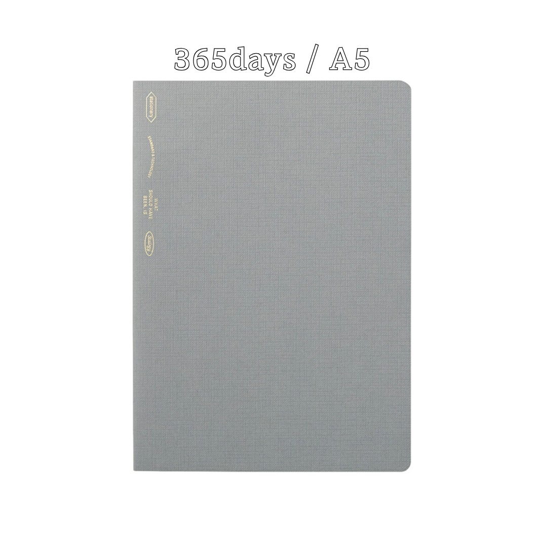 stalogy editor series a5 notebook gray