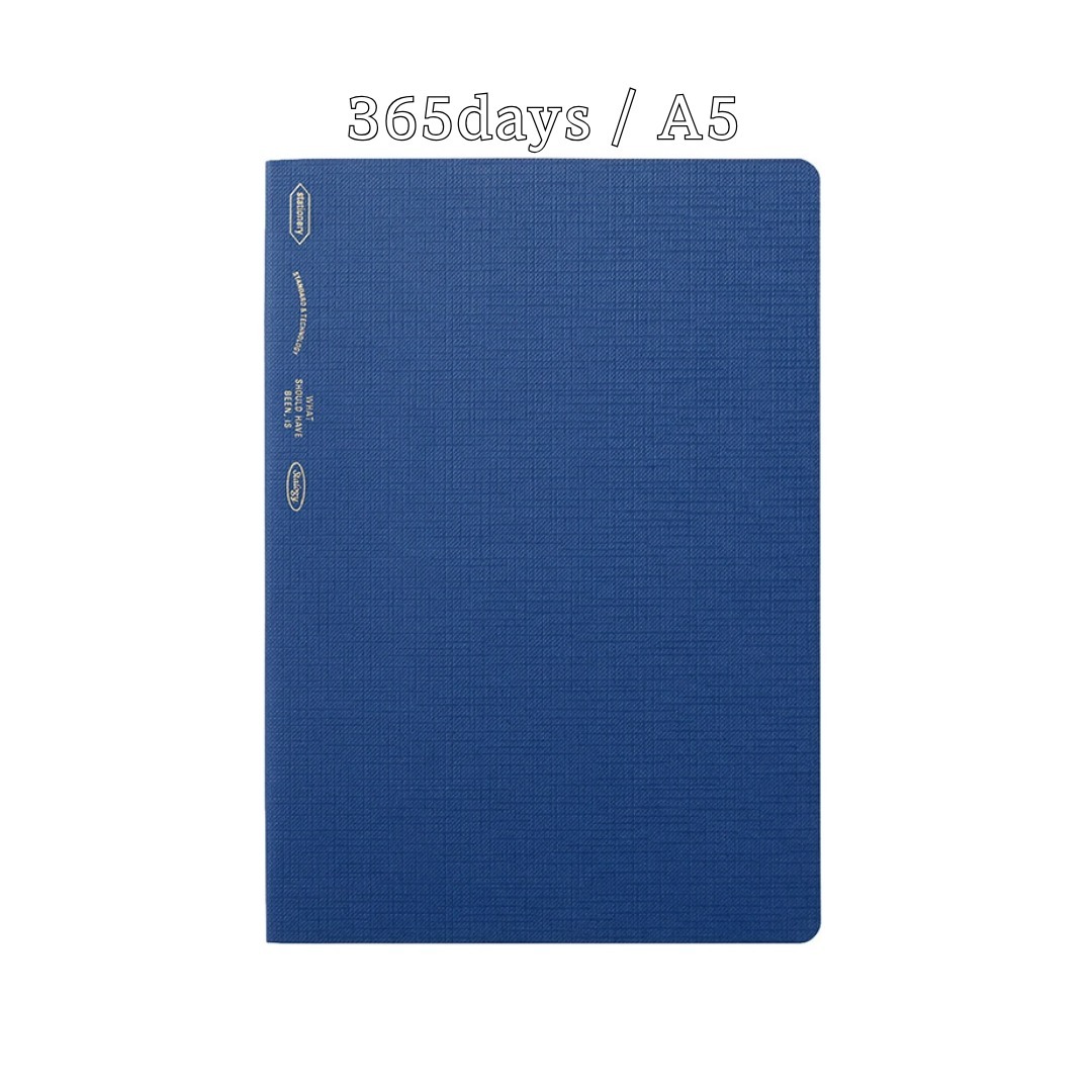 stalogy editor series a5 notebook blue