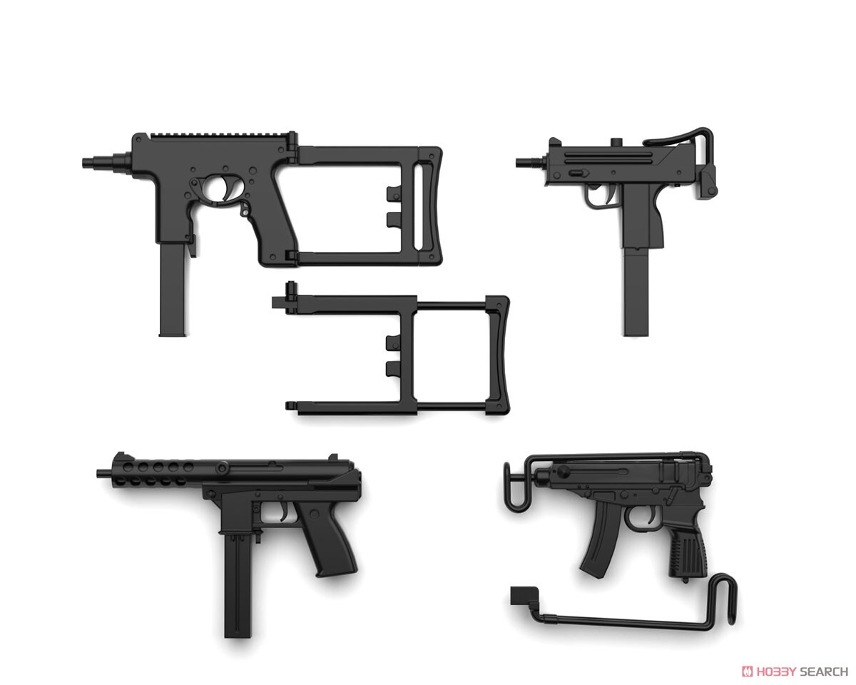 TOMYTEC 迷你武裝 組裝模型 LA058 Compact SMG Set