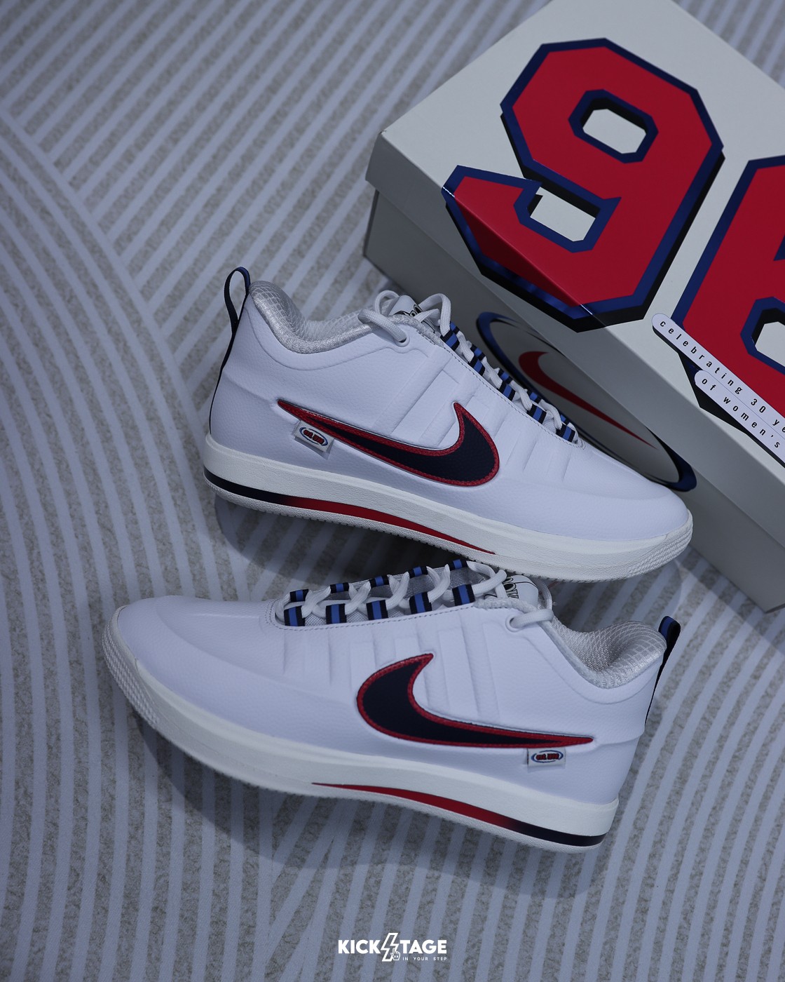 （特價售出無退換）男鞋 WNBA X NIKE BOOK 2 'WNBA 30th Anniversary' 白藍紅 實戰 籃球鞋【IR6332-100】