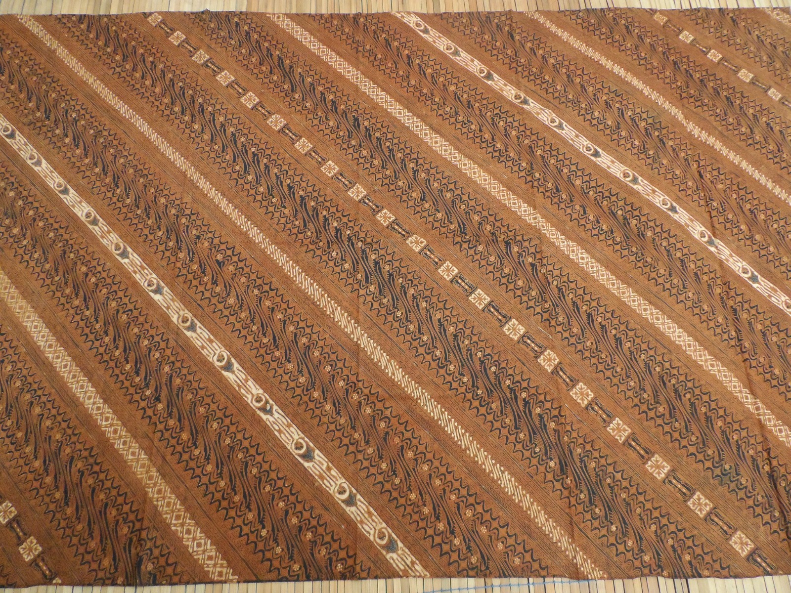 蠟染 Batik｜梭羅手繪古典蠟染布1960s｜印尼