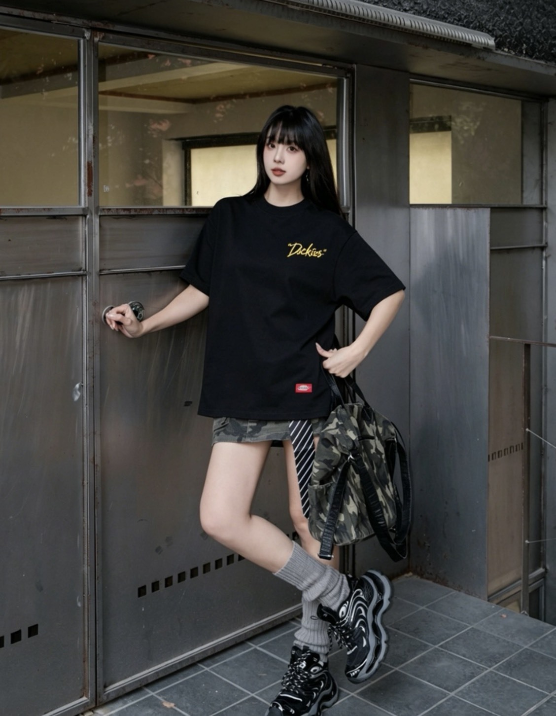 <預購>DICKIES 重磅 320g 復古 美式 刺繡 草寫 LOGO 厚磅 質感 短T 4色
