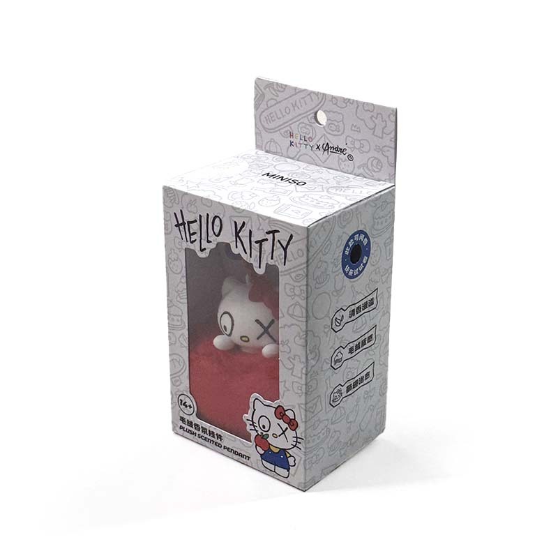 HELLO KITTY X ANDRE SARAIVA 系列毛絨香氛掛件 紅色 GB11695-RD [台灣現貨]