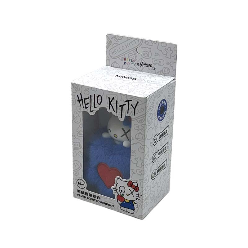 HELLO KITTY X ANDRE SARAIVA 系列毛絨香氛掛件 藍色 GB11695-BE [台灣現貨]