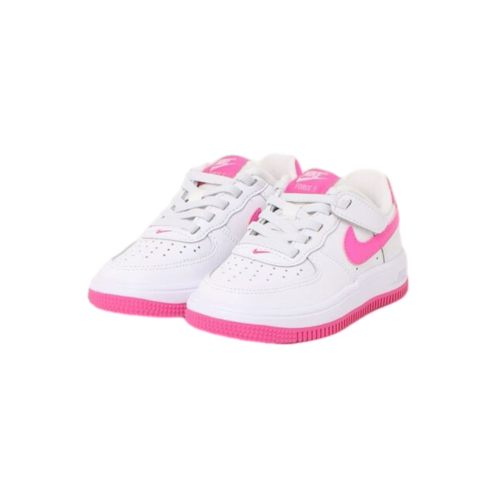 NIKE FORCE 1 白粉 魔鬼氈 空軍一號 休閒 童鞋 FN0237-102