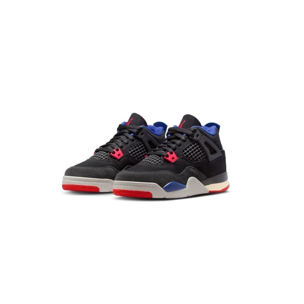 NIKE JORDAN 4 RETRO 黑紅 喬丹 籃球鞋 中童鞋 IB4388-003