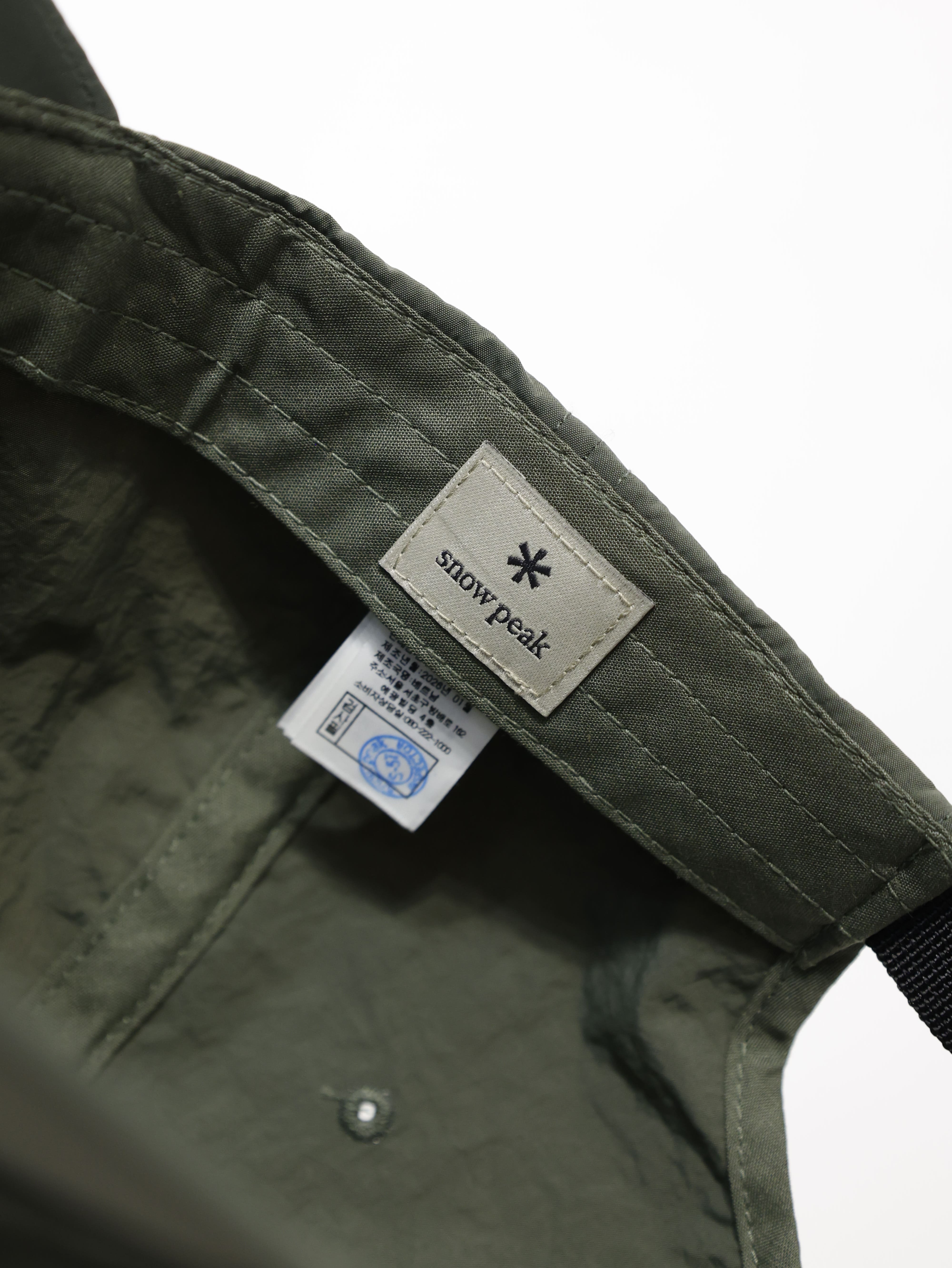 Snow Peak Eco Taslan 環保輕量棒球帽 SKS26ZUFBC70
