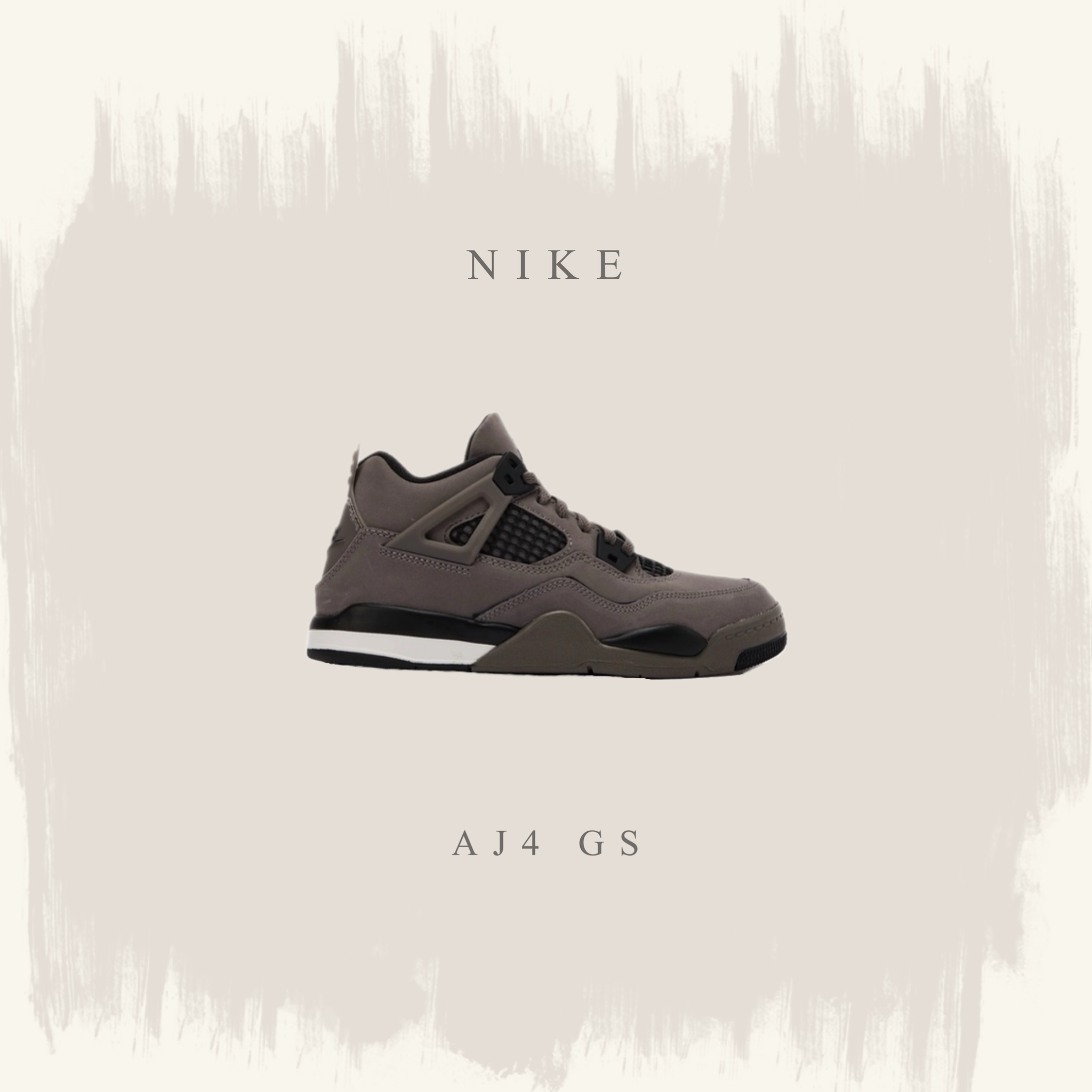 NIKE JORDAN 4 摩卡棕 喬丹 籃球鞋 中童鞋 IB4388-200/IB4387-200