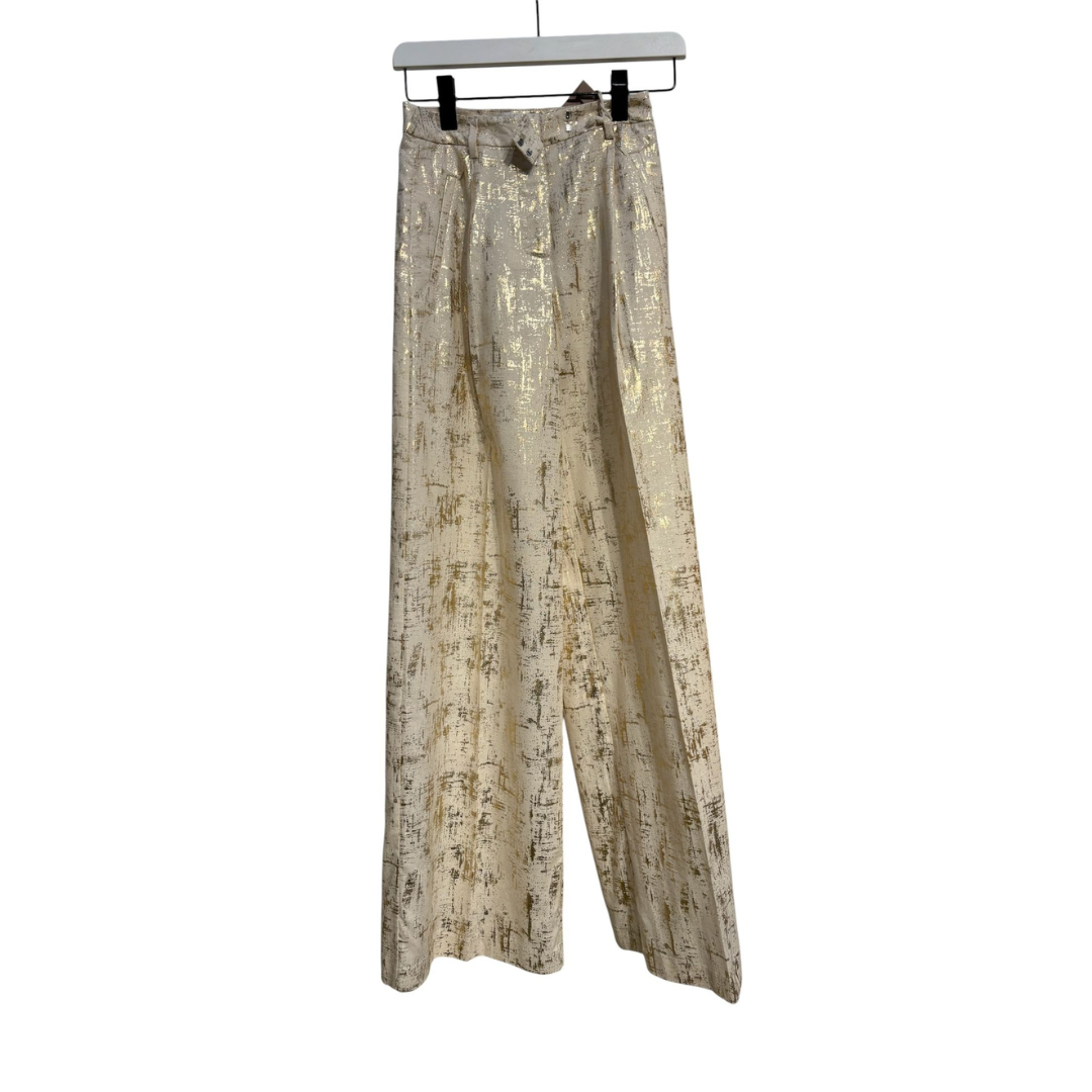 1SH0508-092 [SILVIAN HEACH] 休閒長褲 Rakop 粉筆白 Pr. #GPP26239PA (EU)
