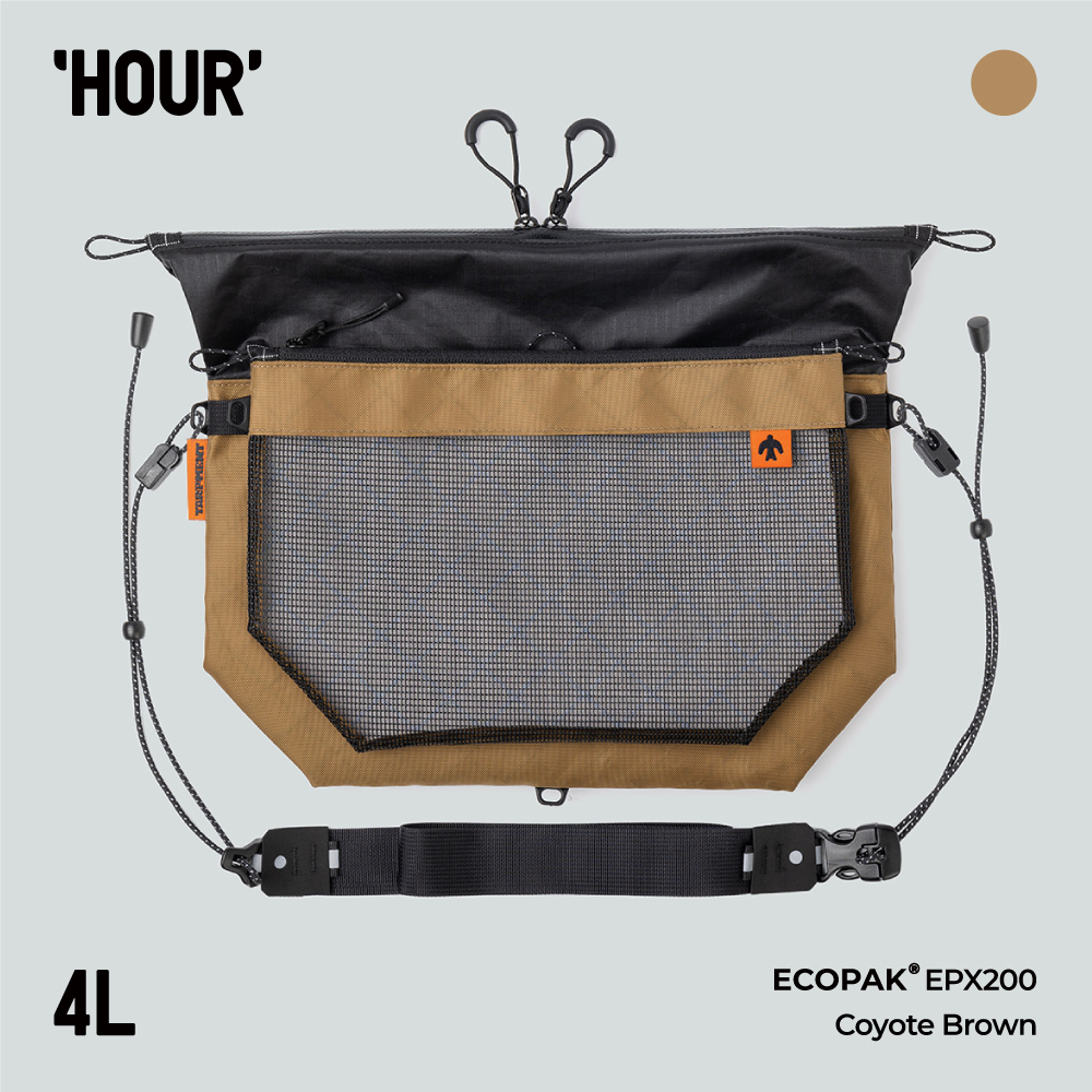 TAR(P)MENT HOUR SACOCHE COYOTE BROWN TM-SAH-CB