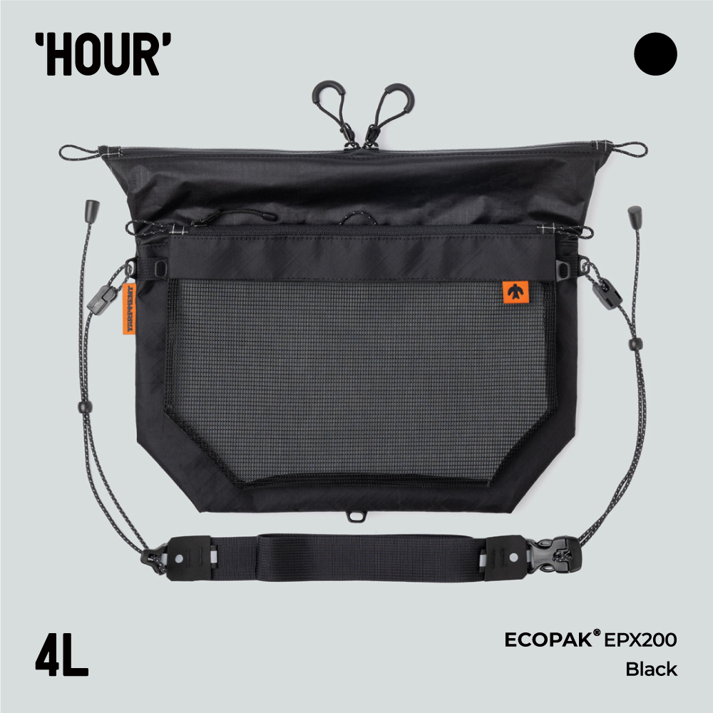 TAR(P)MENT HOUR SACOCHE BLACK TM-SAH-BK