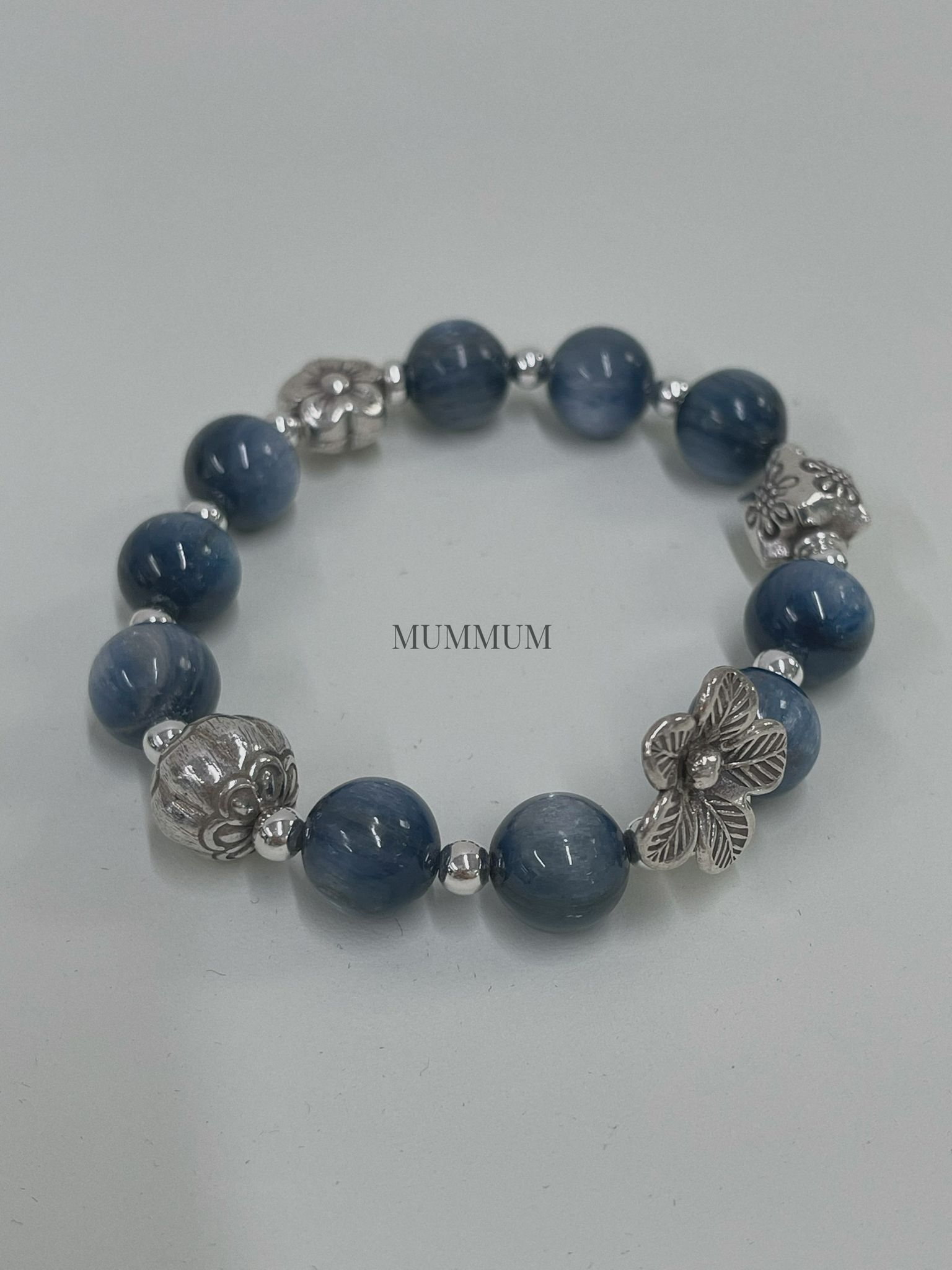 SL13438/花朵綻放海藍清冷手鏈
