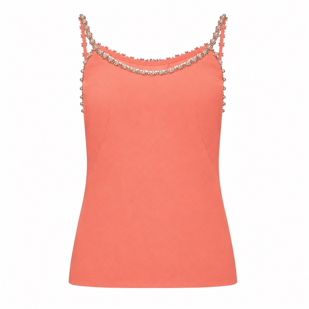 1SH0508-063 [SILVIAN HEACH] 背心上衣 Rammos Coral #GPP26182TO (EU)