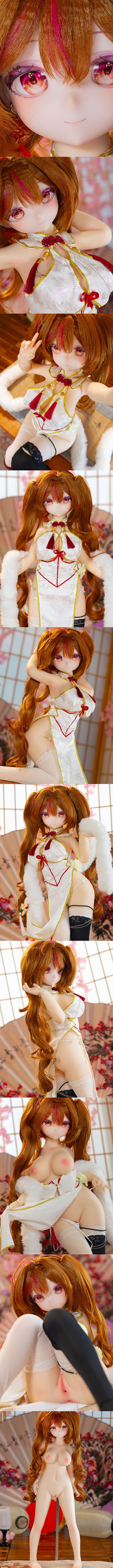 魔物姬娃娃 85cm 大胸 羅塞菈 搪膠頭+矽膠身體 mwgirl acg cartoon anime silicone sex doll