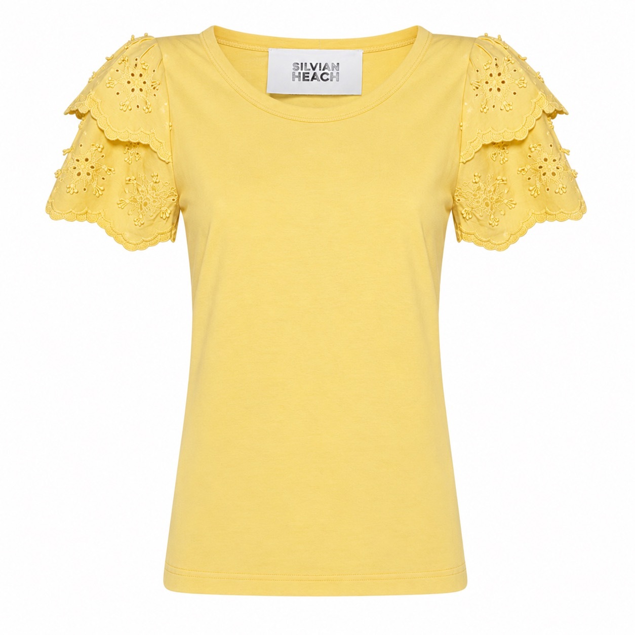 1SH0508-051 [SILVIAN HEACH] T 卹 Danen Lime Candy #GPP26146TS (EU)