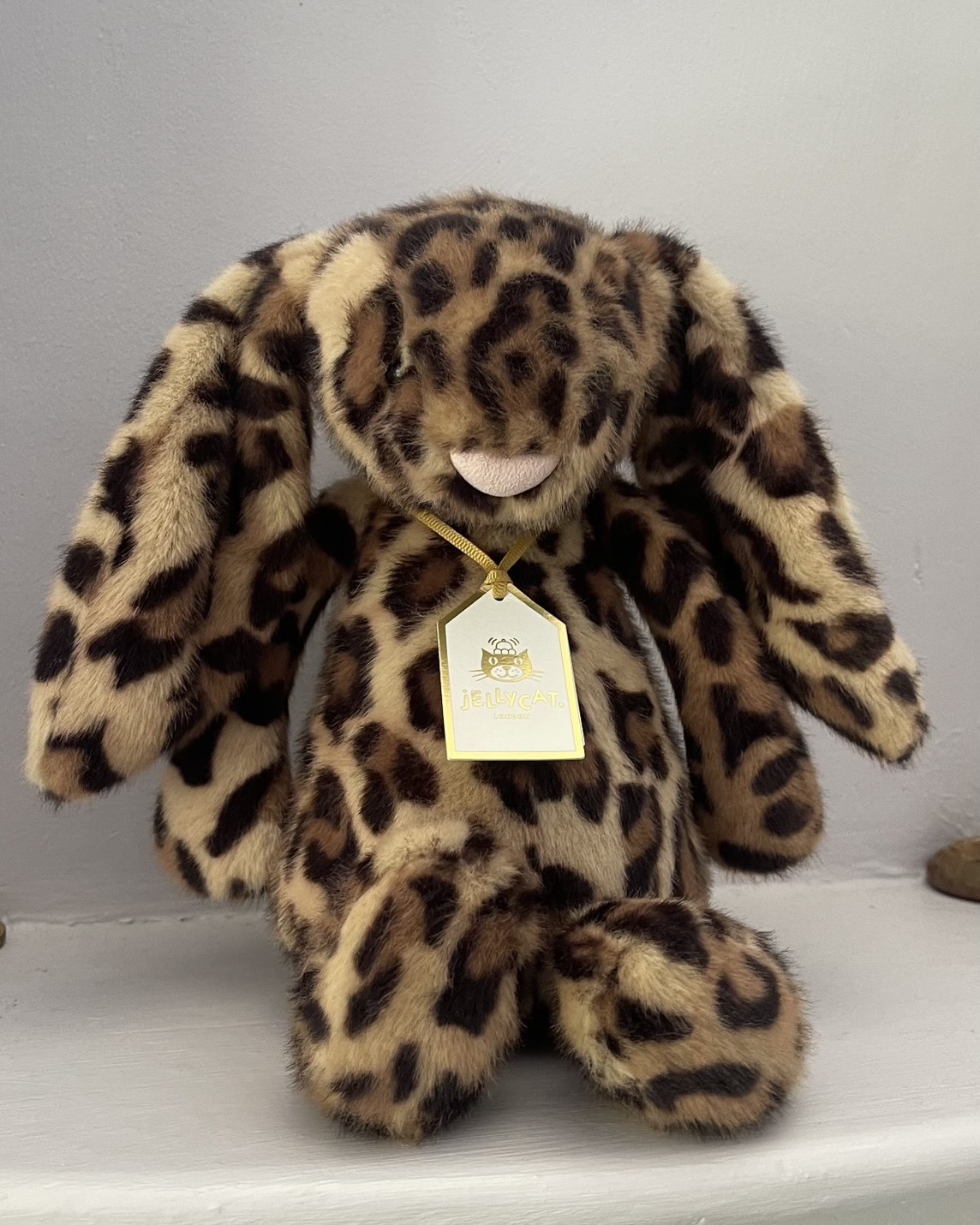 Jellycat 英國會員限定 豹紋邦妮兔 咖色斑點  31CM