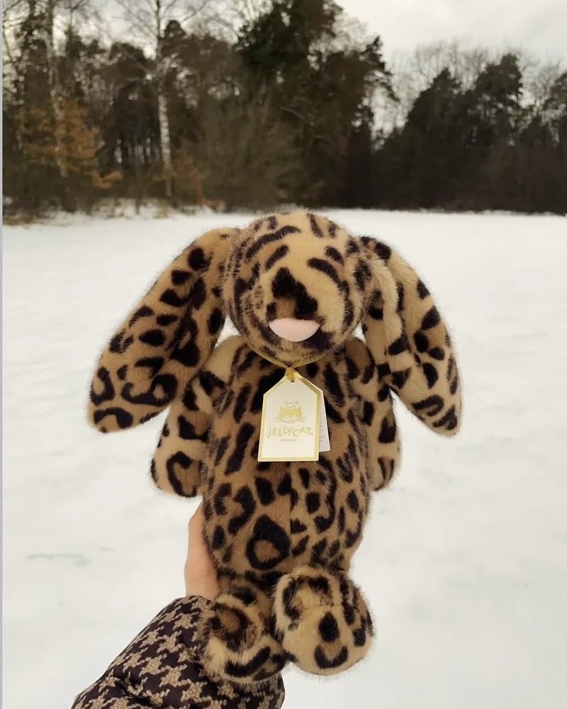 Jellycat 英國會員限定 豹紋邦妮兔 咖色斑點  31CM