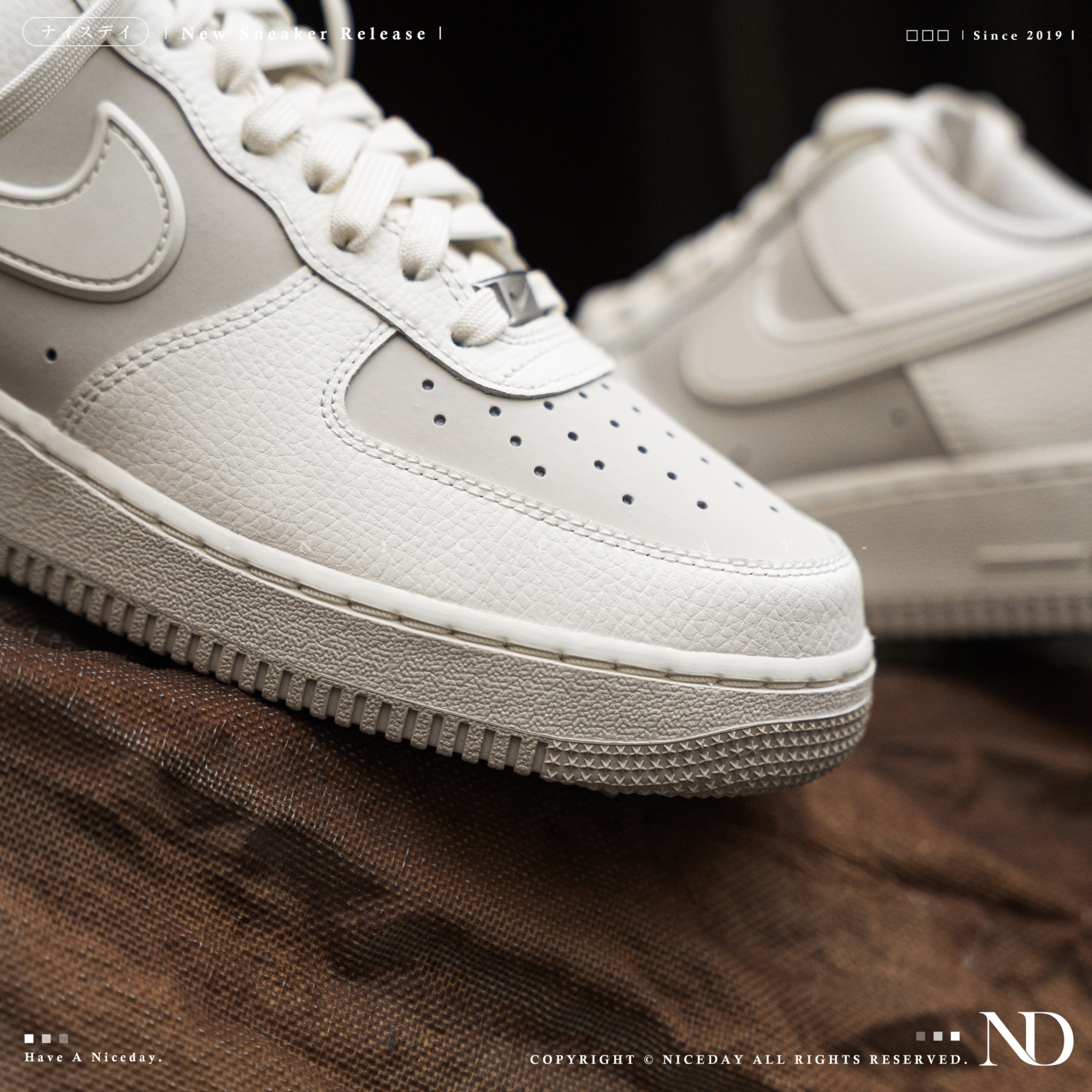 NICEDAY 現貨 Nike Air Force 1 LV8 米色 帆白 男款 IR1475-133