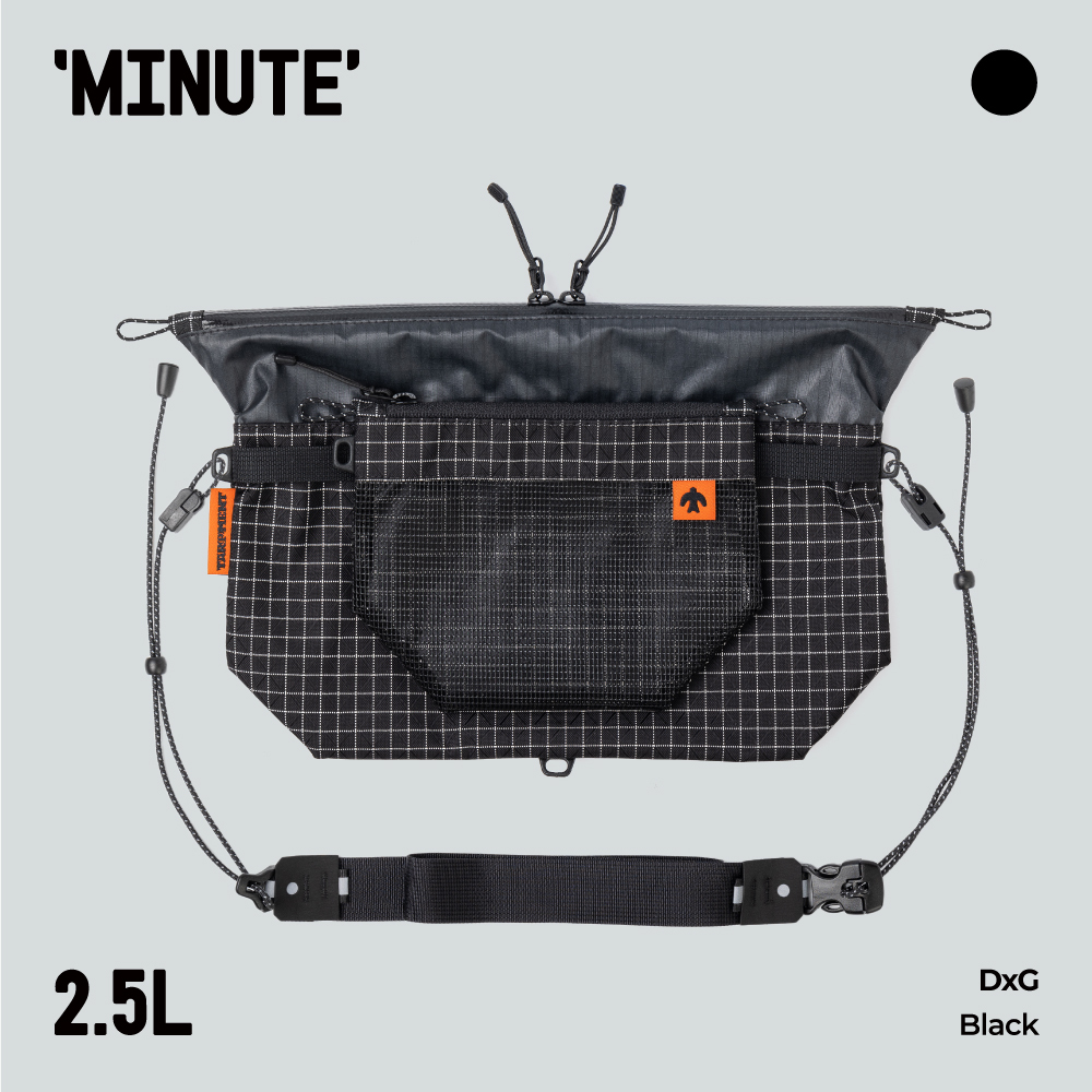TAR(P)MENT MINUTE SACOCHE BLACK TM-SAM-BK