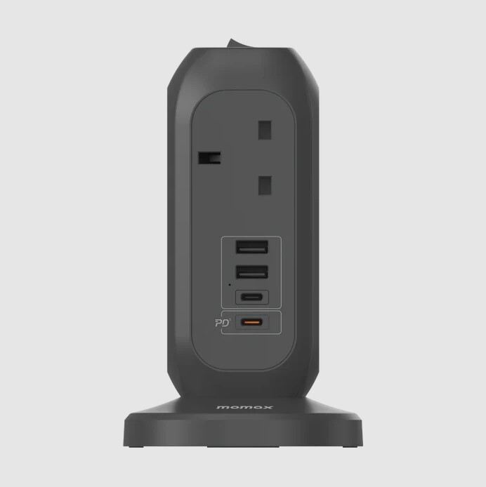 MOMAX ONEPLUG PD20W 2A2C 7位USB拖板 US18