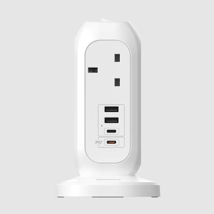 MOMAX ONEPLUG PD20W 2A2C 7位USB拖板 US18