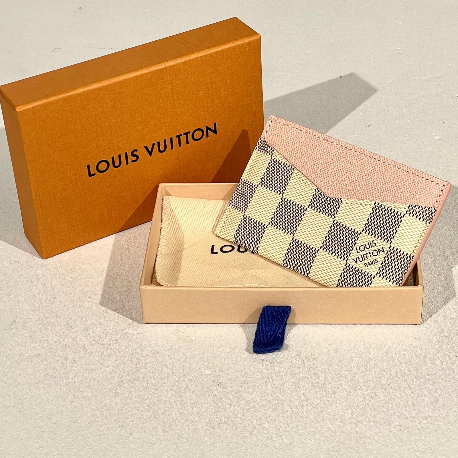 全新LV卡片套 N60286 白色棋盤格 #BRAND NEW #香榭站正品