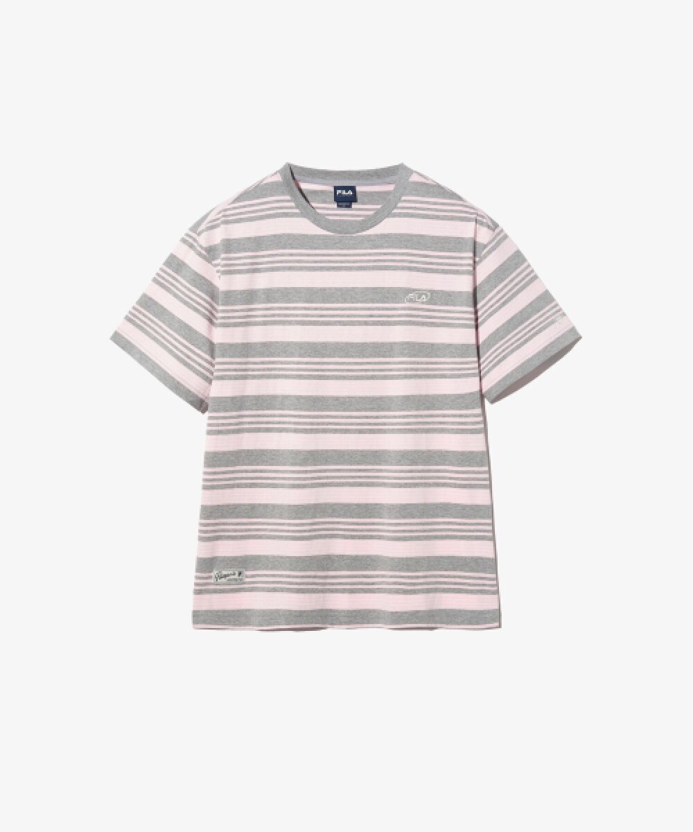 【預購】FILA WKR050813 條紋短袖上衣