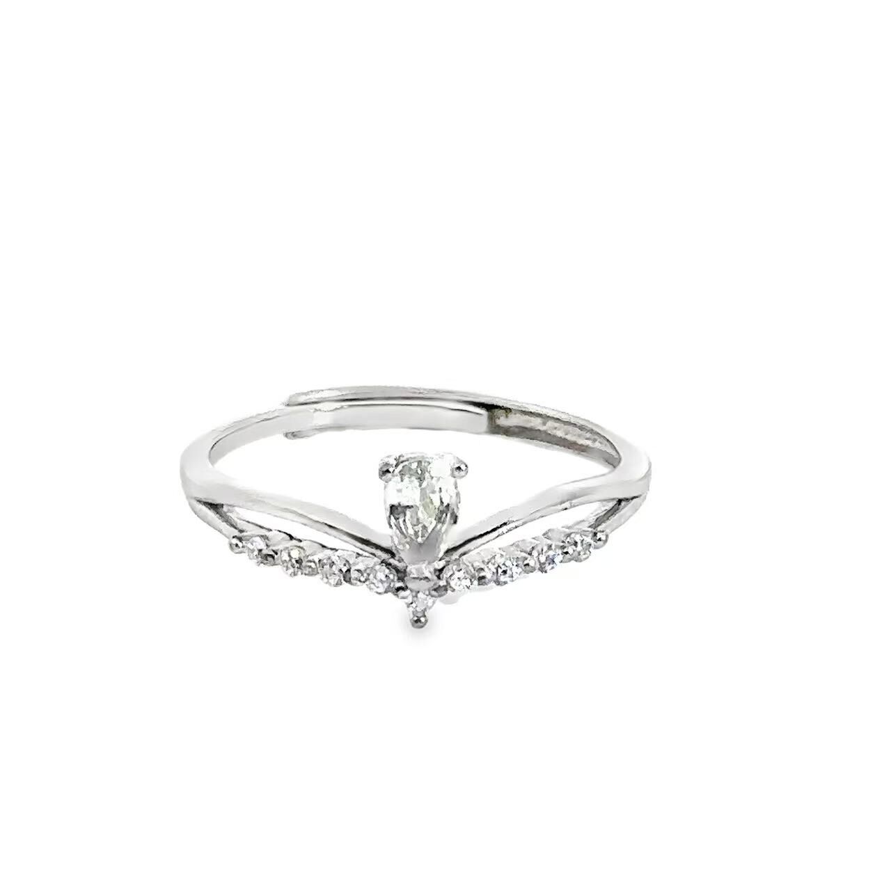 จิวเวลรี่น้ำหนักเบา|อะความารีน (Aquamarine)|เงิน S925|แหวน|G15