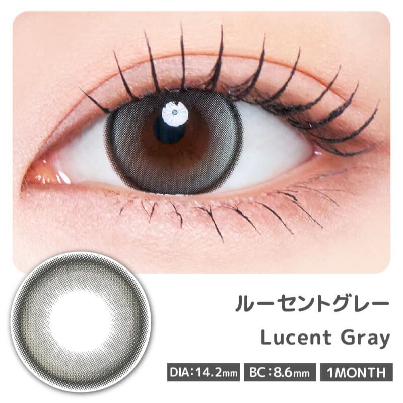 (TWICE Sana同款) Radiris monthly (Lucent Gray) (2P)