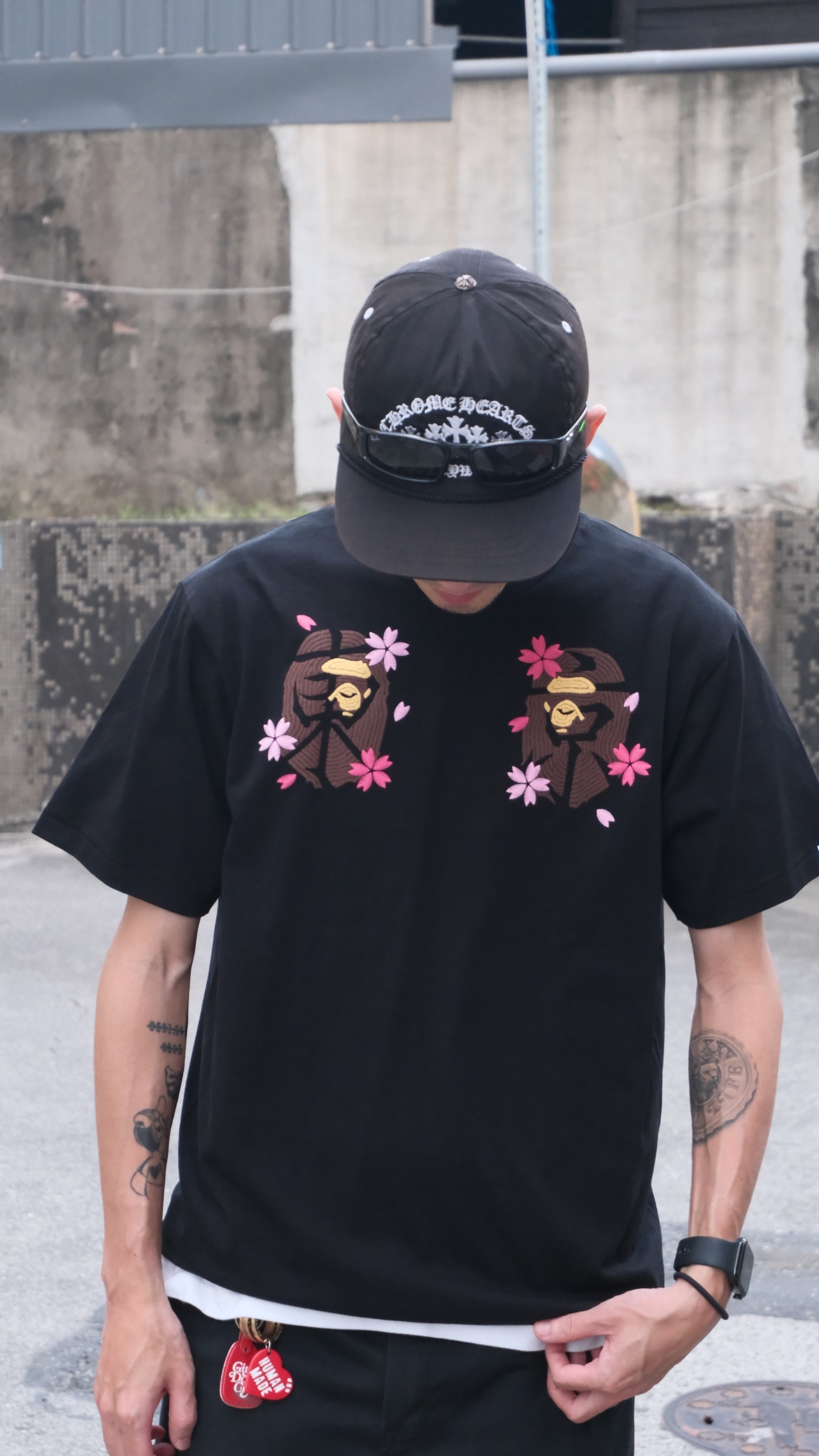 BAPE SS26 櫻花系列 SAKURA SOUVENIR 東京限定 紀念 短Tee 1M22110027