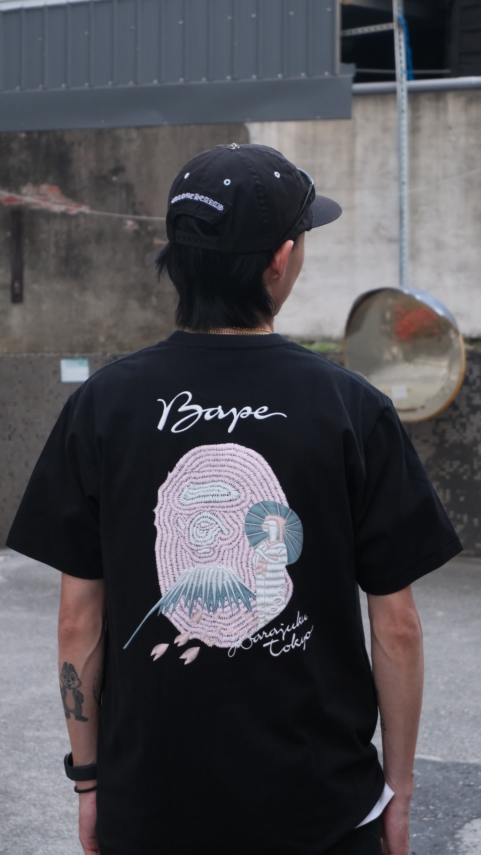 BAPE SS26 櫻花系列 SAKURA SOUVENIR 東京限定 紀念 短Tee 1M22110027