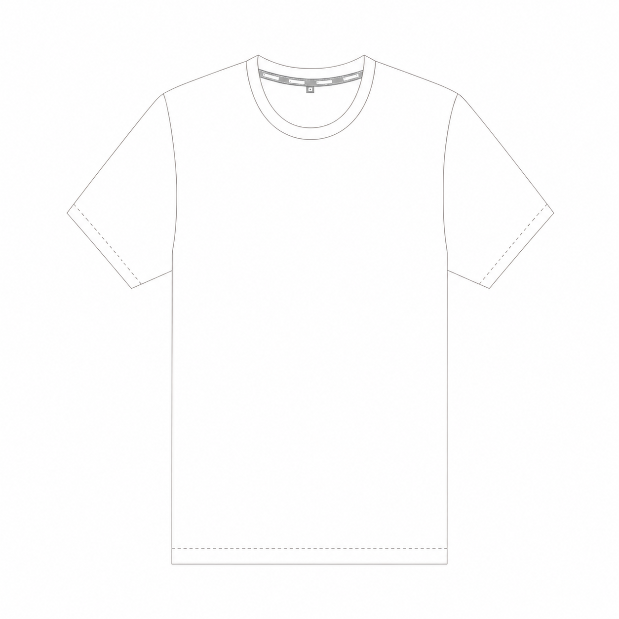 耐製團體形象服男女性標準T恤版型