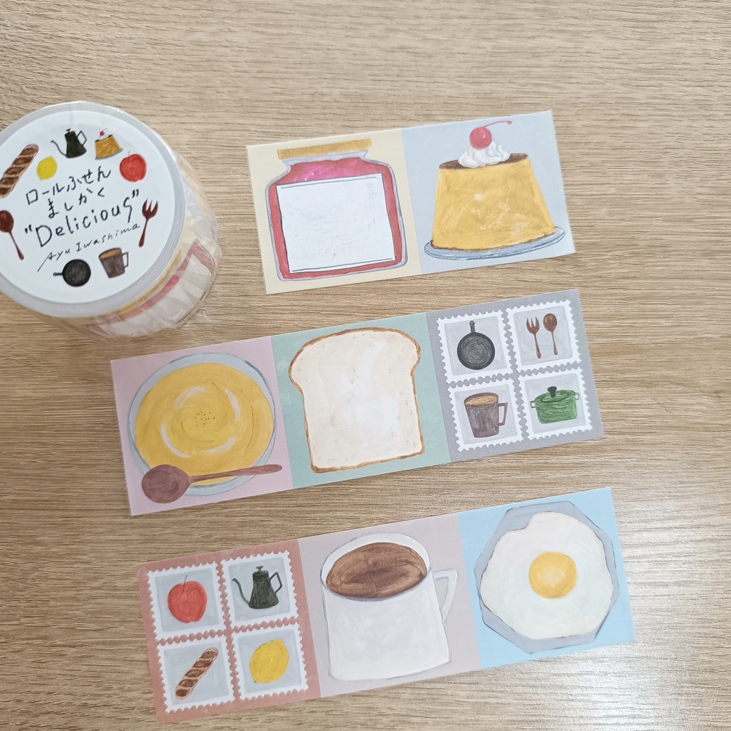 日本手紙社．いわしまあゆ「Delicious」 MEMO便利貼卷