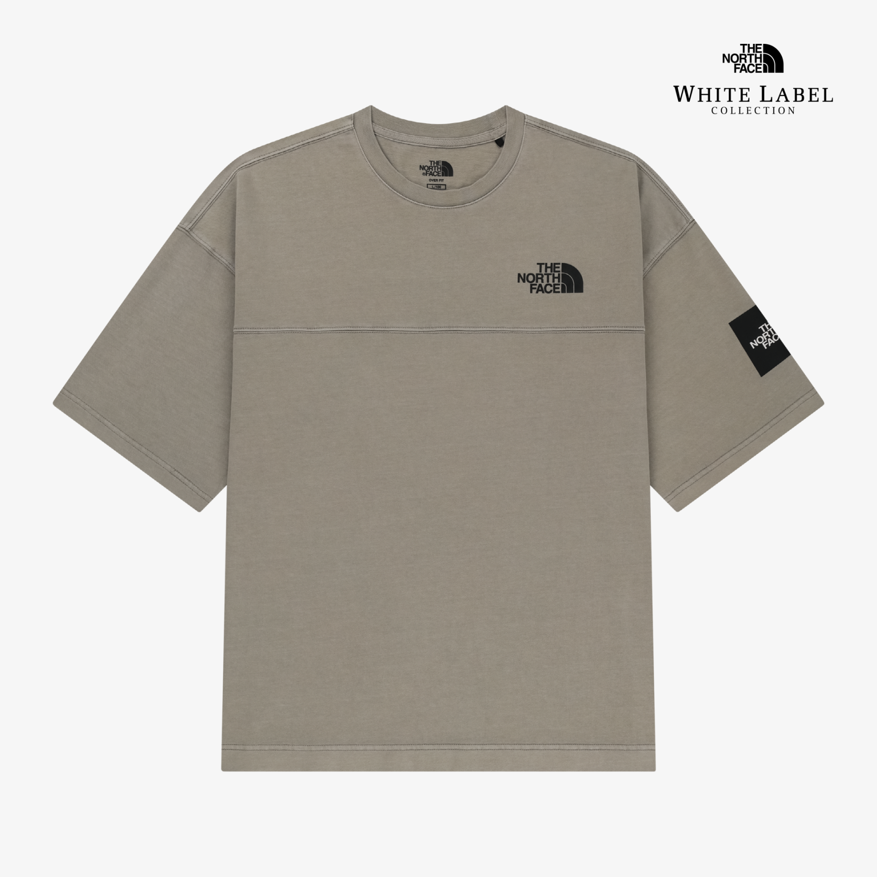 THE NORTH FACE STITCH DYEING S/S R/TEE / NT7US06 (Vintage Wash)