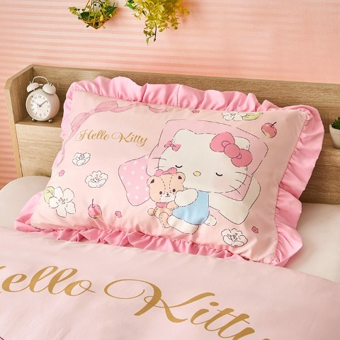 26095-KT Sanrio Hello Kitty 單人床上用品套裝 #JP-SM26-LPK310
