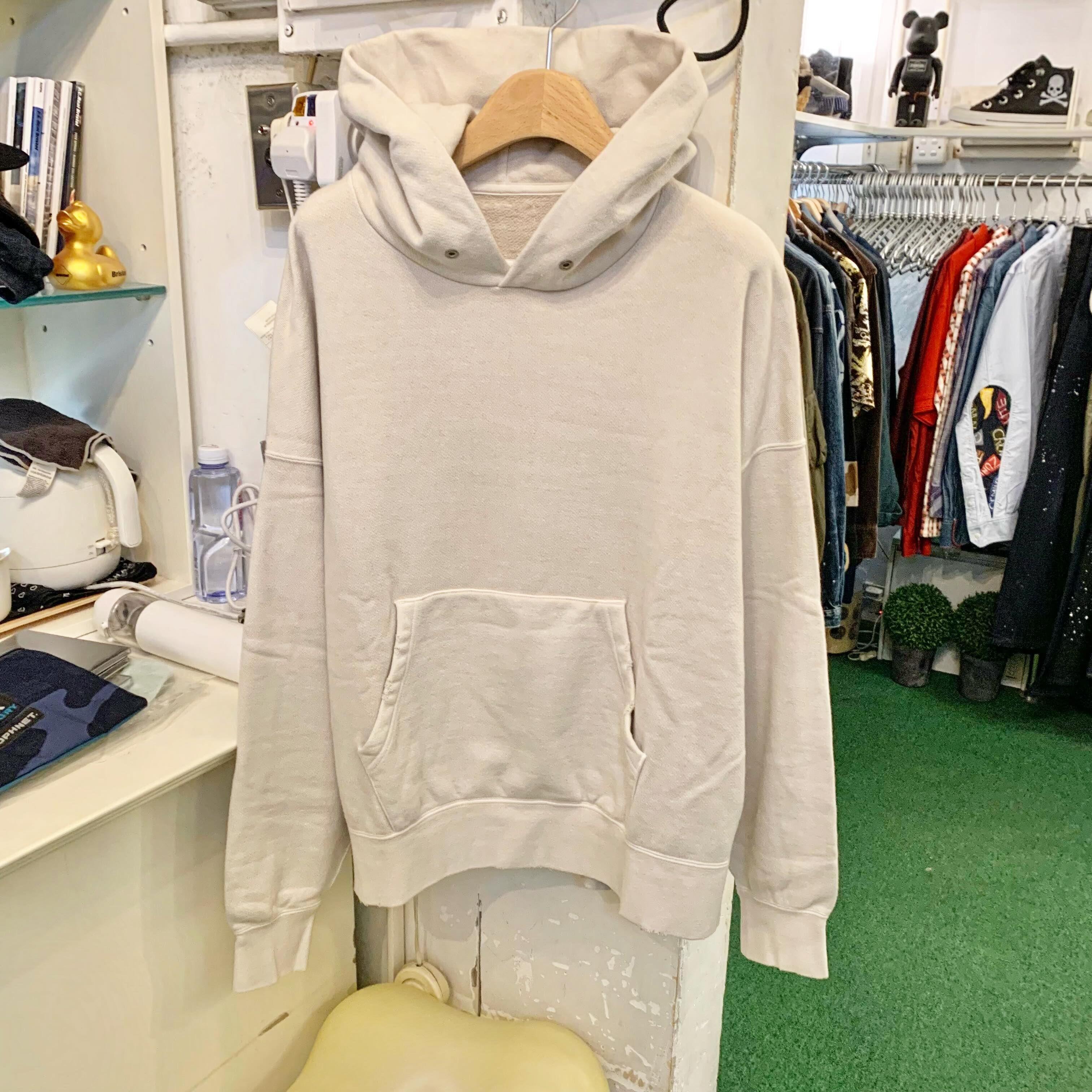 ON SALE: VISVIM AMPLUS SB HOODIE P.O (U.D.) - OFF-WHITE OVERSIZED SIZE 1 IN STOCK NOW (現貨發售中)