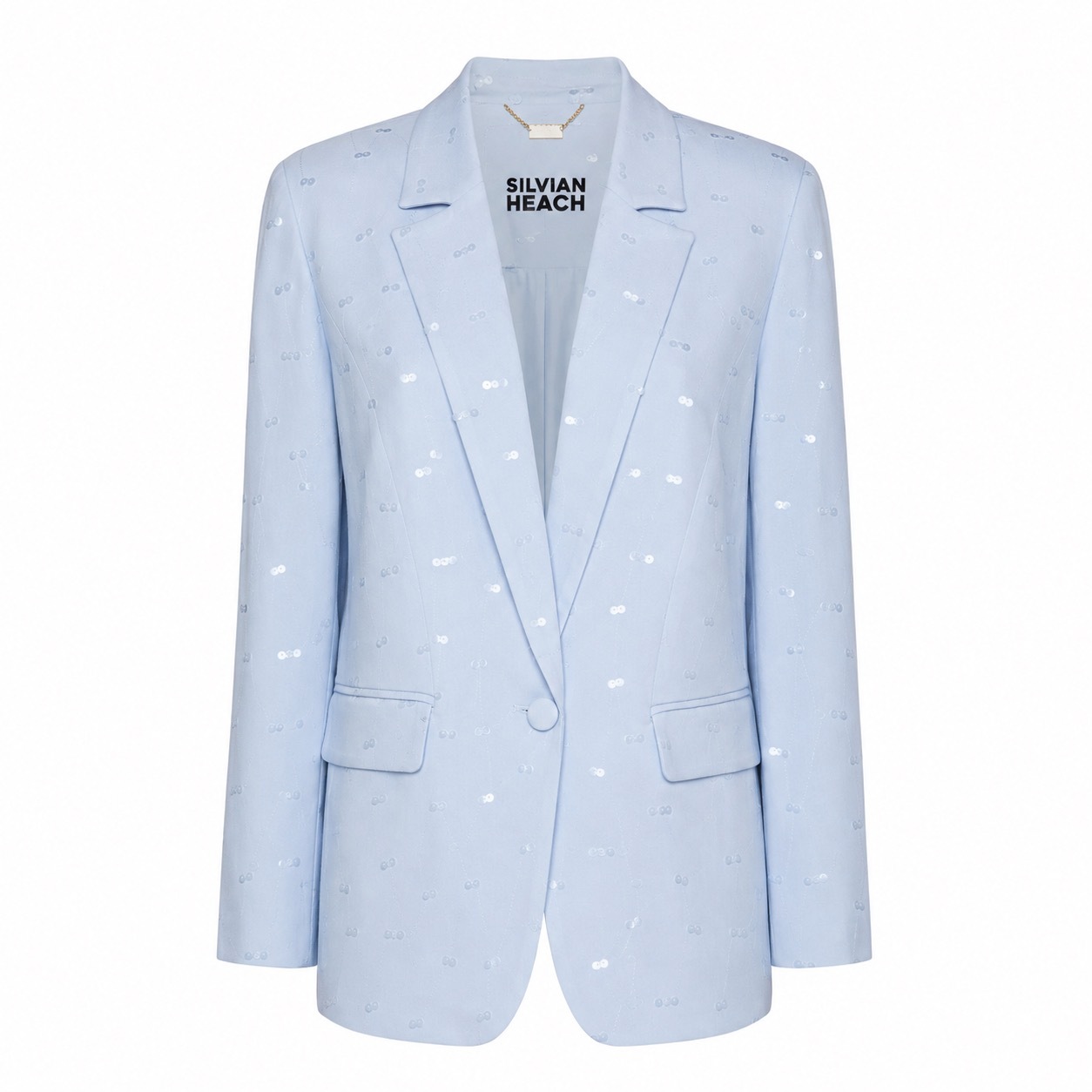 1SH0508-087 [SILVIAN HEACH] 外套 Purwati(連水鑽飾)(N) Blue B.Air #GPP26221-X (EU)
