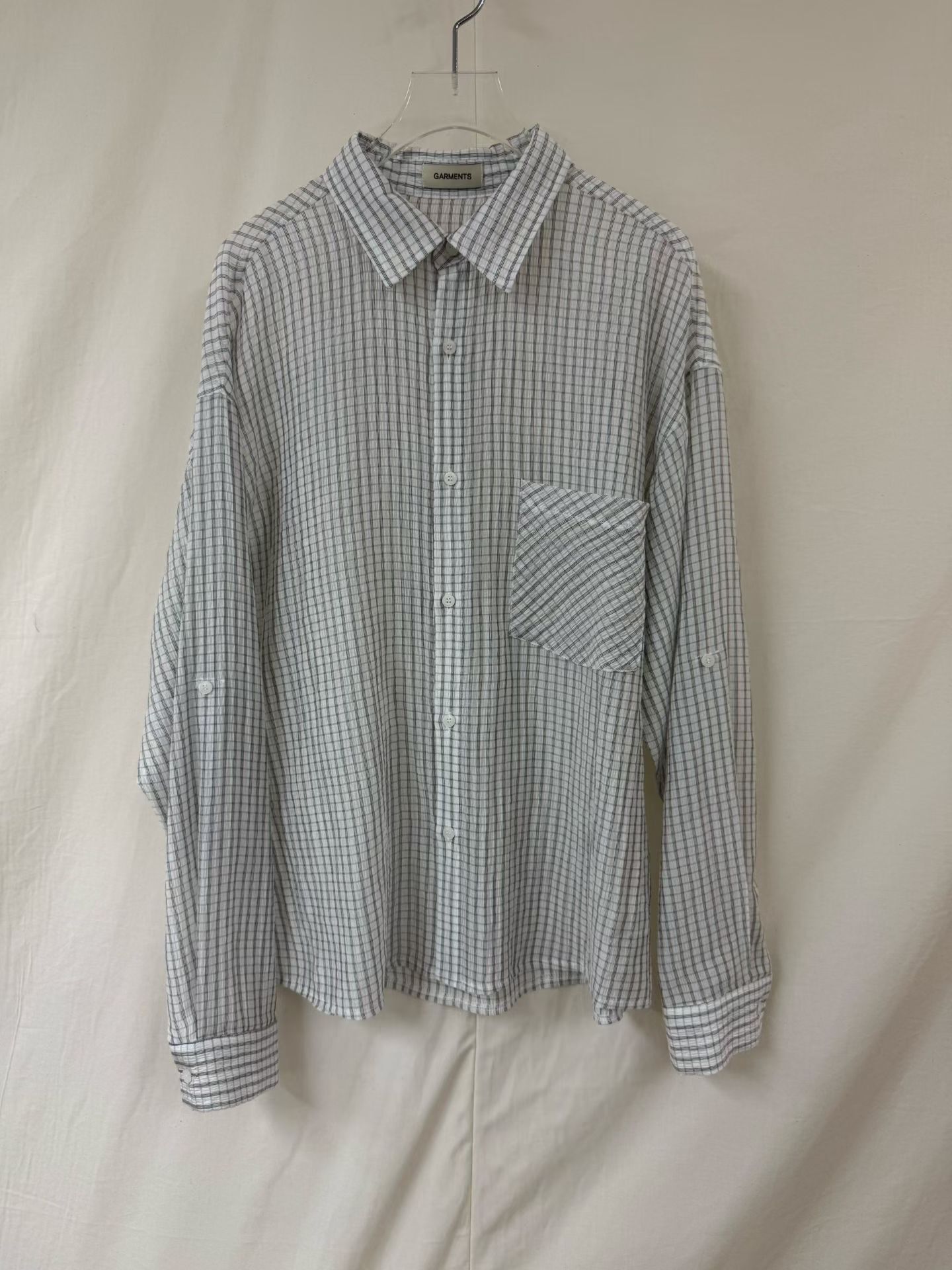 直紋長袖恤衫 GARMENTS-079S