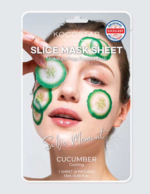 CR260509-K19 Slice Mask - Cucumber   (6 patches) （EXP:2028.12）