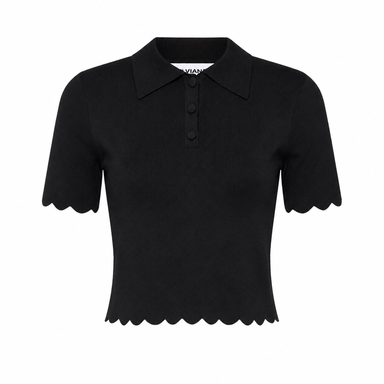 1SH0508-129 [SILVIAN HEACH] Polo Ursam 黑色 #GPP26396PO (EU)