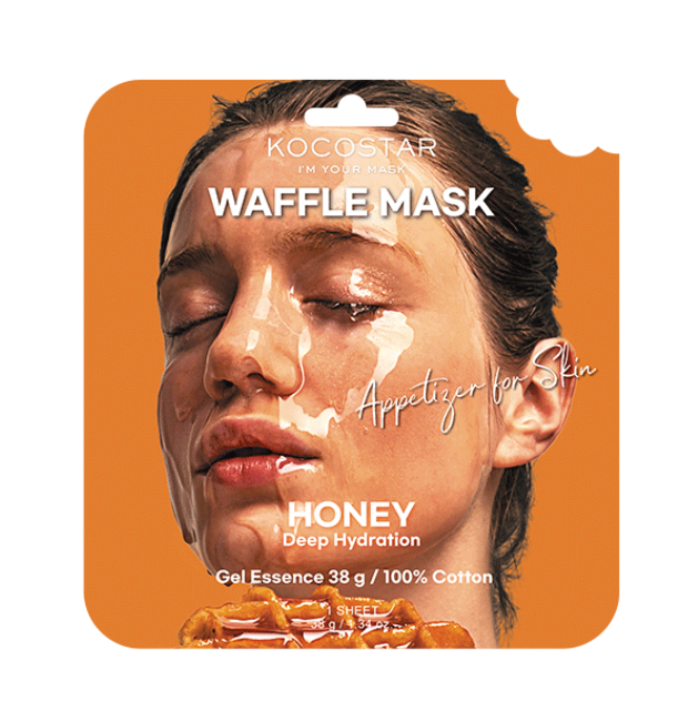 CR260509-K25 Waffle Mask - Honey 38g *5張（EXP:2029.2）