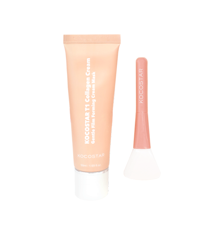 CR260509-K23 T1 Collagen Cream Mask 55g +  Brush （EXP:2028.3）