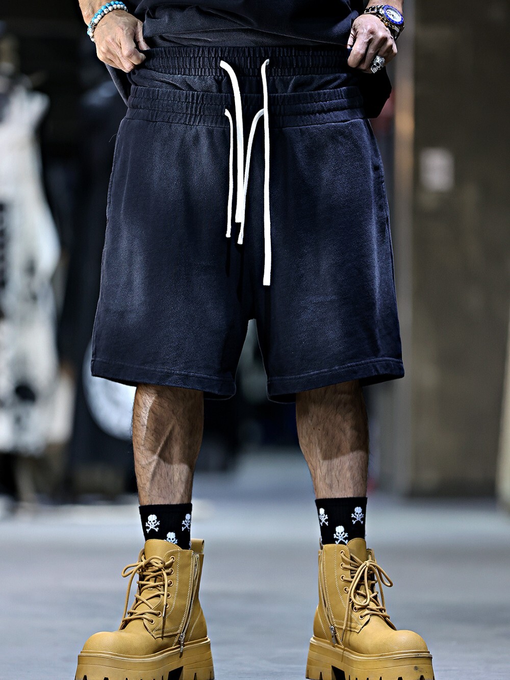 Sagging Wash Shorts