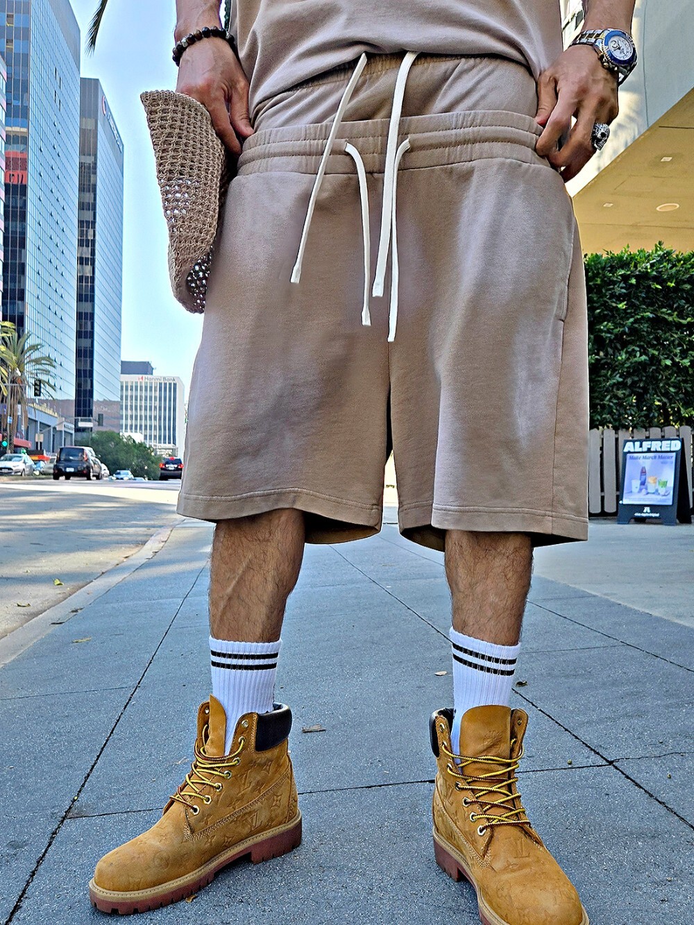Sagging Wash Shorts