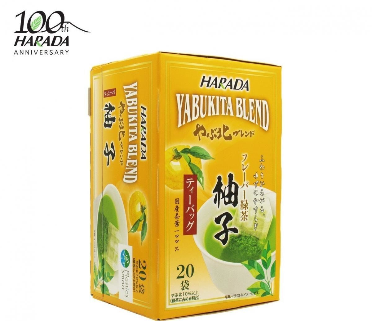 原田製茶 藪北柚子綠茶茶包（ 20入 * 1.8g）