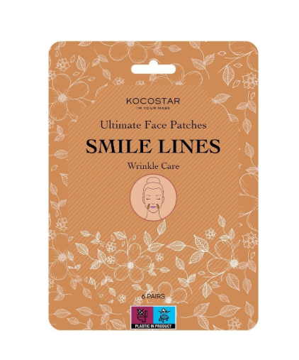 CR260509-K46 Ultimate Face Patch Wrinkle Care Smile Lines (6 pairs)  *10包（EXP:2028.11）