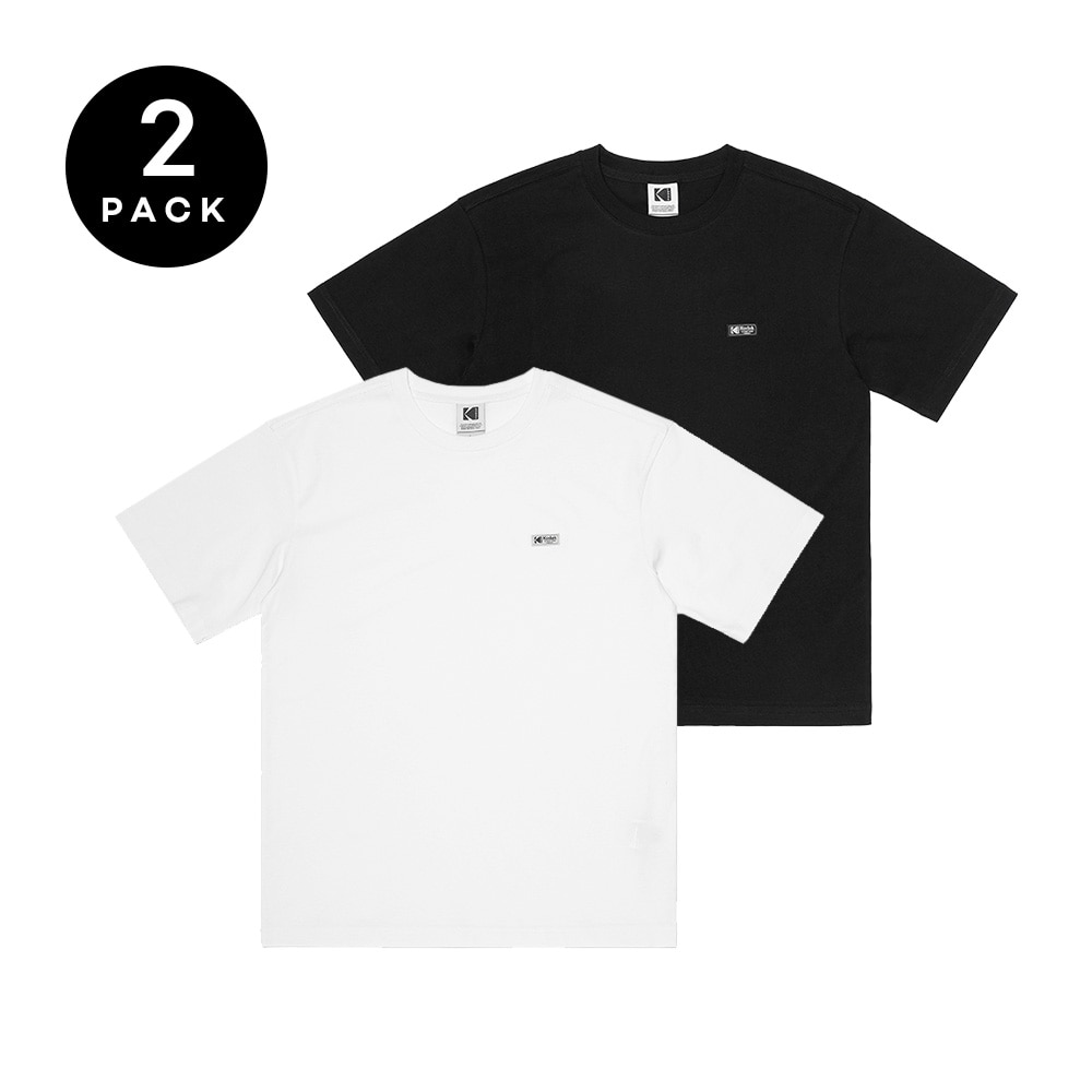 韓國代購｜Kodak 2-Pack Short-Sleeve T-Shirt 兩件裝＊