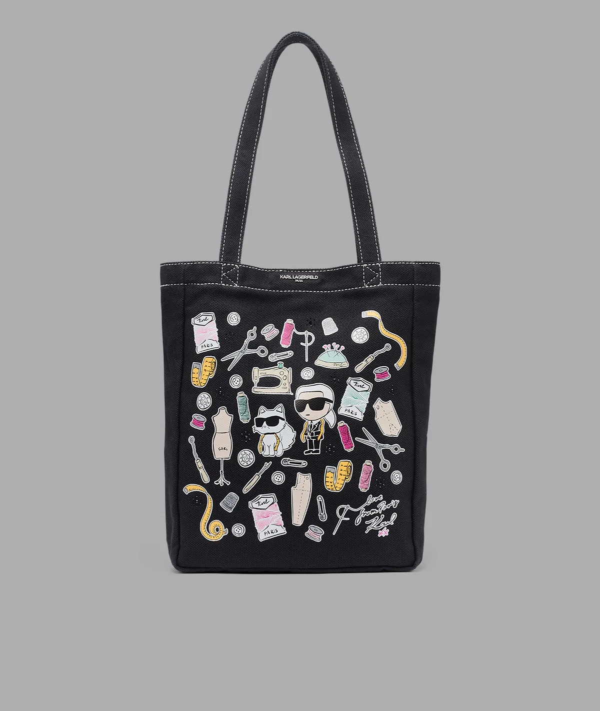 【預購】Karl Lagerfeld Paris  KL050801 帆布手提包