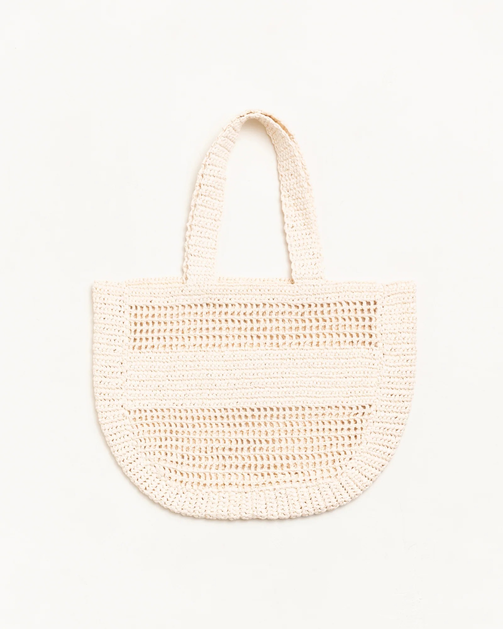 STUSSY WOVEN TOTE BAG Ivory 米白色編織袋