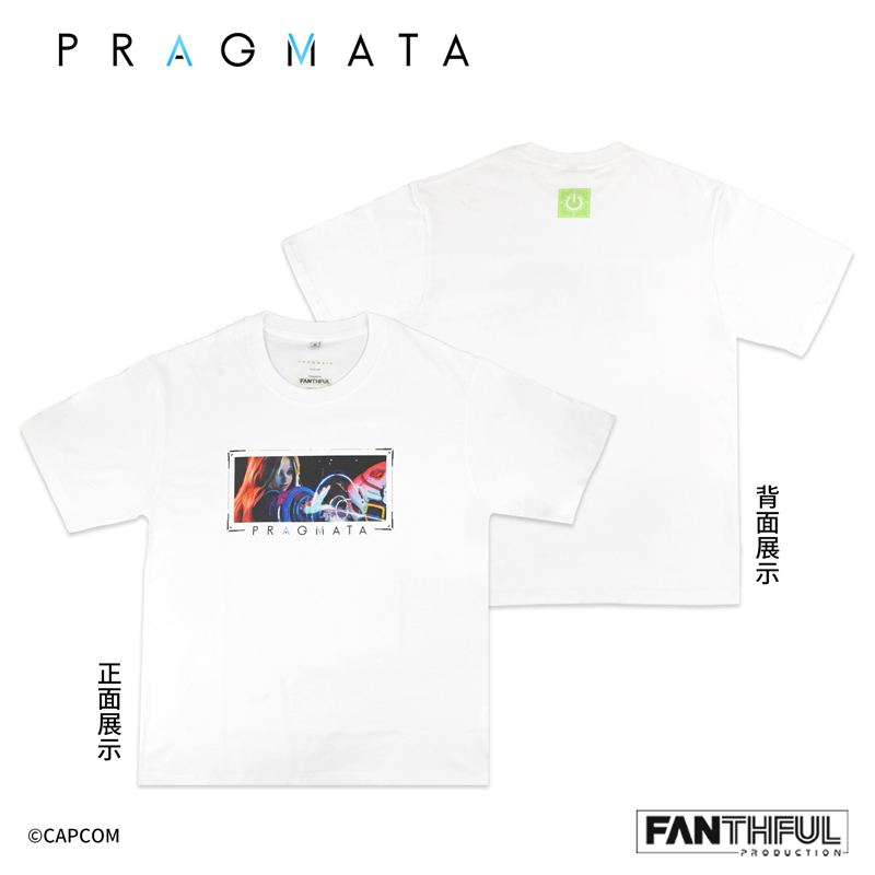 「ACG.GO」「預購」FANTHFUL《人機迷網 PRAGMATA》白色 T恤